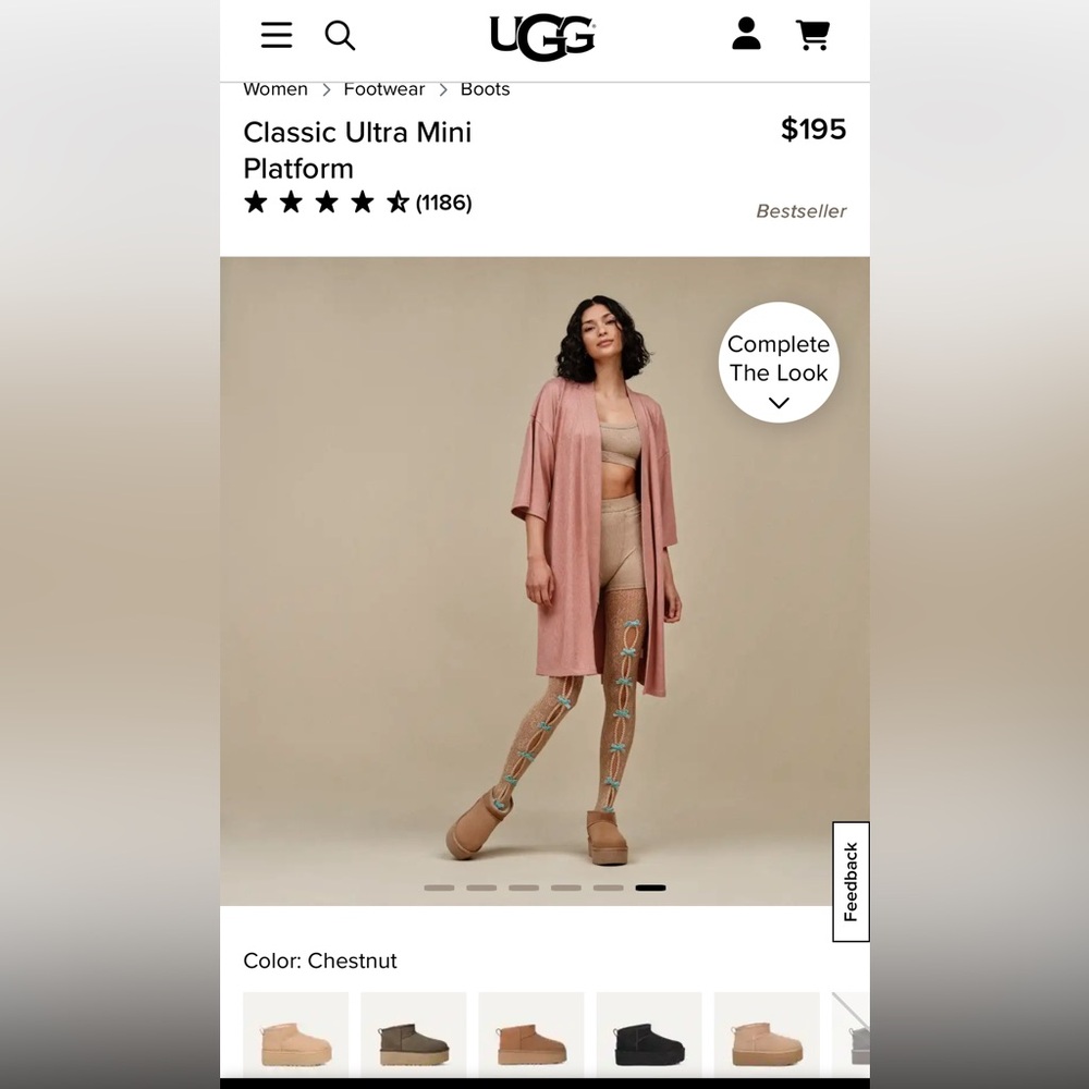 UGG classic ultra mini Platform Boots